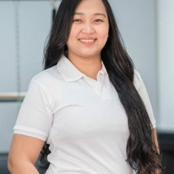Lanidel Rose Ramos, dedicated Pilates Instructor, guiding clients towards strength, flexibility, and overall well-being through mindful movement.